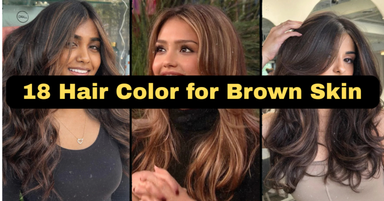 18 Hair Color for Brown Skin