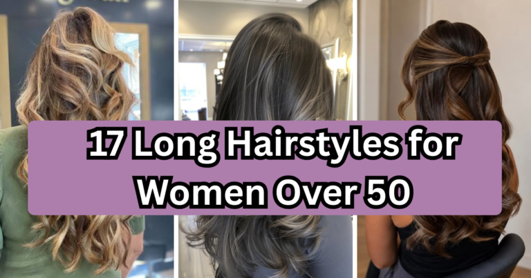17 Long Hairstyles for Women Over 50