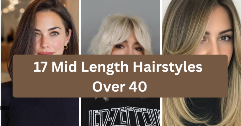 17 Mid Length Hairstyles Over 40 That Look Fresh, Flattering, and Totally Doable