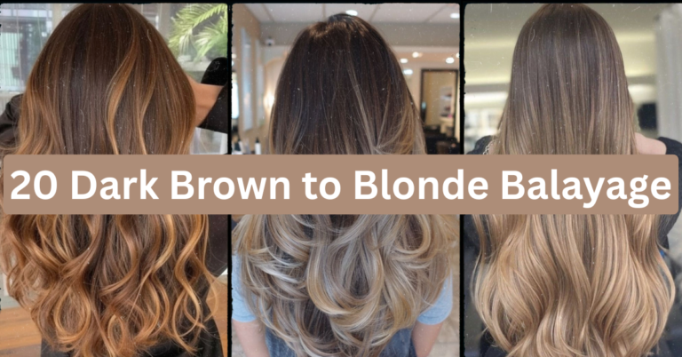 20 Dark Brown to Blonde Balayage Ideas That Will Transform Your Look