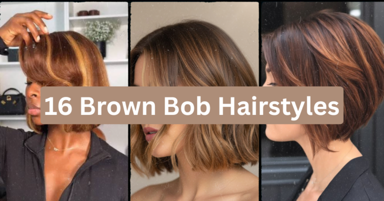 16 Brown Bob Hairstyles That Actually Work For Real Life