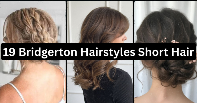 19 Bridgerton Hairstyles Short Hair: Regency Curls Without the Long Locks
