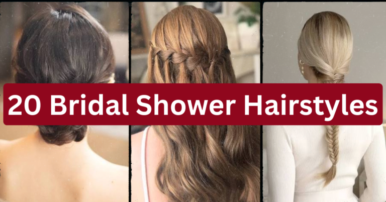 20 Bridal Shower Hairstyles That’ll Have Everyone Asking Who Did Your Hair