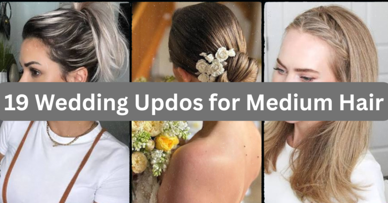 19 Wedding Updos for Medium Hair That Actually Hold Up All Day