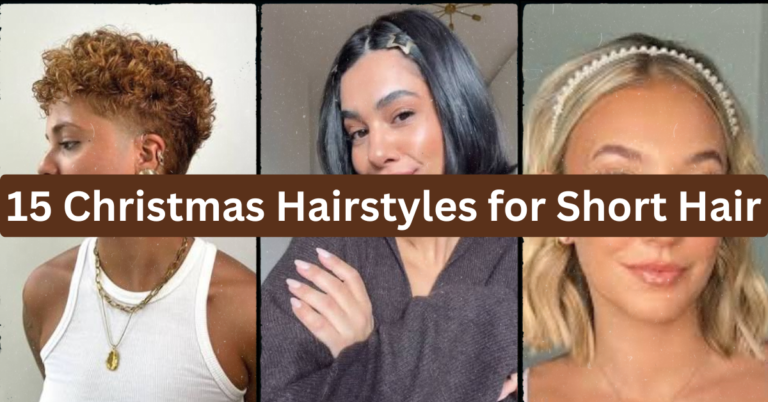 15 Christmas Hairstyles for Short Hair That Actually Hold Up All Night