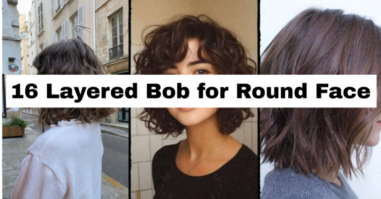 16 Layered Bob for Round Face: Cuts That Actually Slim and Flatter