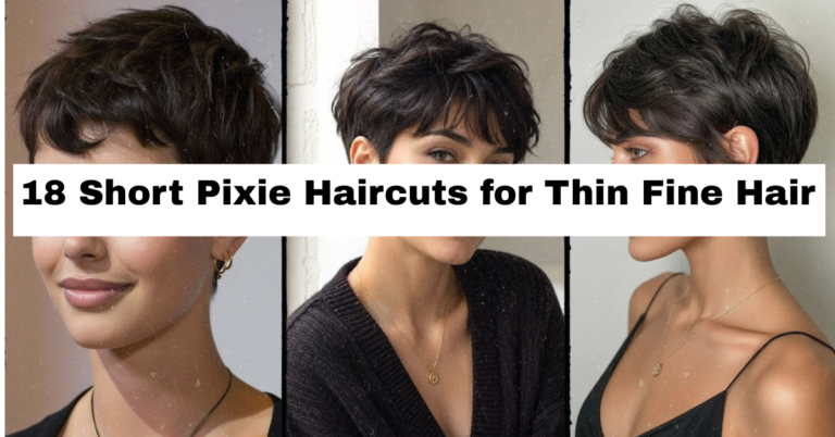 18 Short Pixie Haircuts for Thin Fine Hair That Actually Add Volume