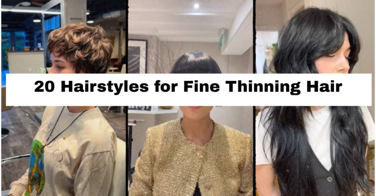 20 Hairstyles for Fine Thinning Hair That Actually Add Volume