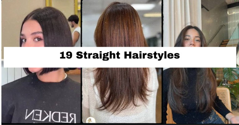 19 Straight Hairstyles That Actually Work For Every Face Shape and Occasion