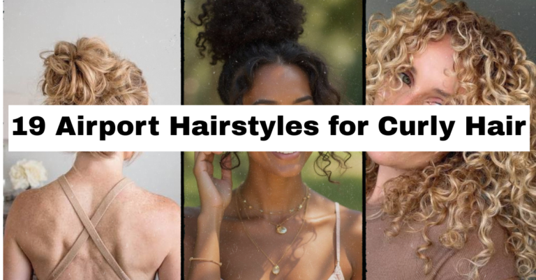 19 Airport Hairstyles for Curly Hair