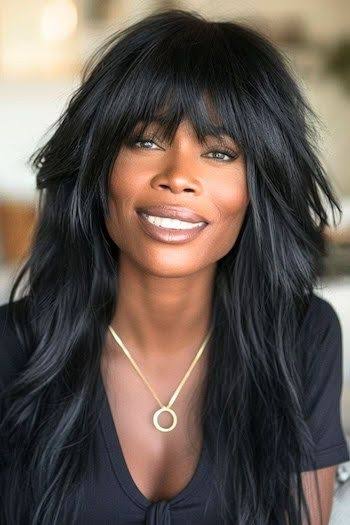 17 Feathered Hairstyles for Black Women